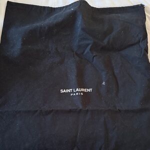 Saint Laurent Black Fabric Bag